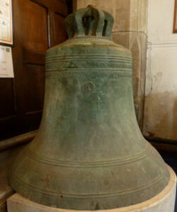 The original No 5 Bell cast in 1739